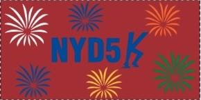 Charlottesville Track Club 2026 New Year's Day 5K - Thursday, Jan 1st 10 a.m start logo