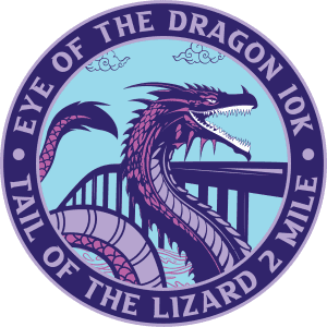 Eye of the Dragon 10K & Tail of the Lizard 2 Mile logo