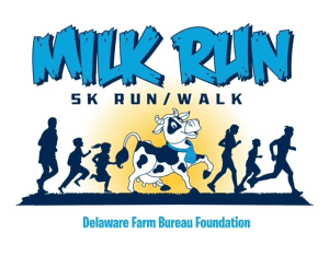 Milk Run 5K Run/Walk - Delaware Farm Bureau Foundation - Milk Run 5K Run/Walk logo