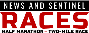 Parkersburg News and Sentinel Half Marathon and Two Mile Race logo
