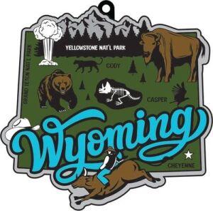 Race Through Wyoming 1M, 5K, 10K, 13.1, 26.2 - Now Only $15! logo