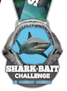 Shark Bait Summer 2026 Running/Walking Challenge - Shark Bait Summer 2026 Running/Walking Challenge with FREE US SHIPPING logo