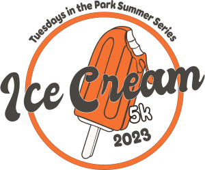 Tuesdays In The Park Ice Cream 5k & Kids Fun Run August 25 logo