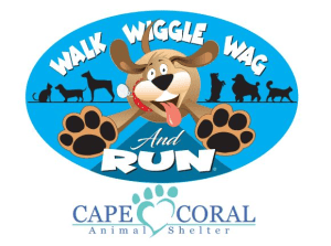 WALK, WIGGLE, WAG & 5K RUN FOR THE CAPE CORAL ANIMAL SHELTER - 2026 logo